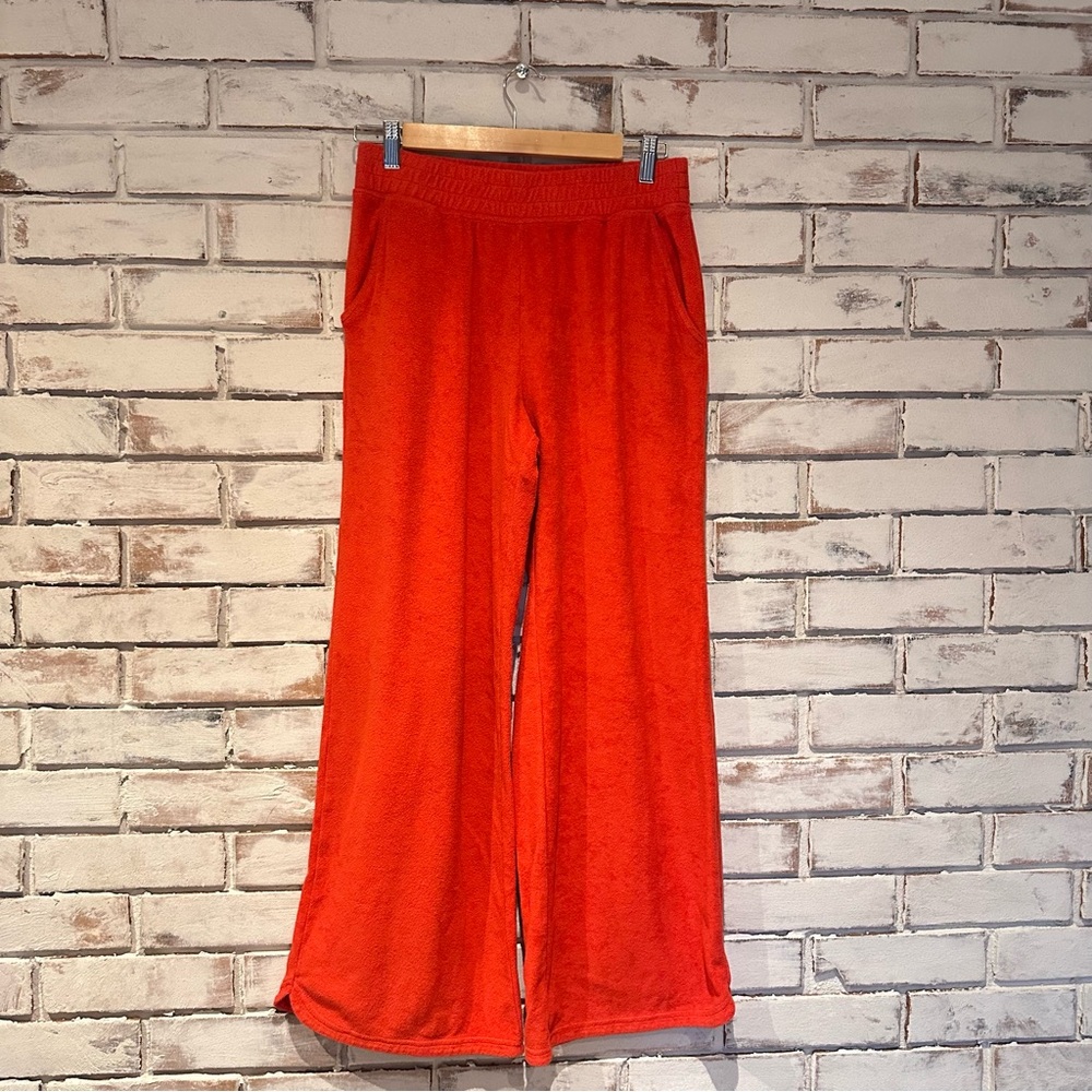 Offline Aerie Terry Pants Orange Red